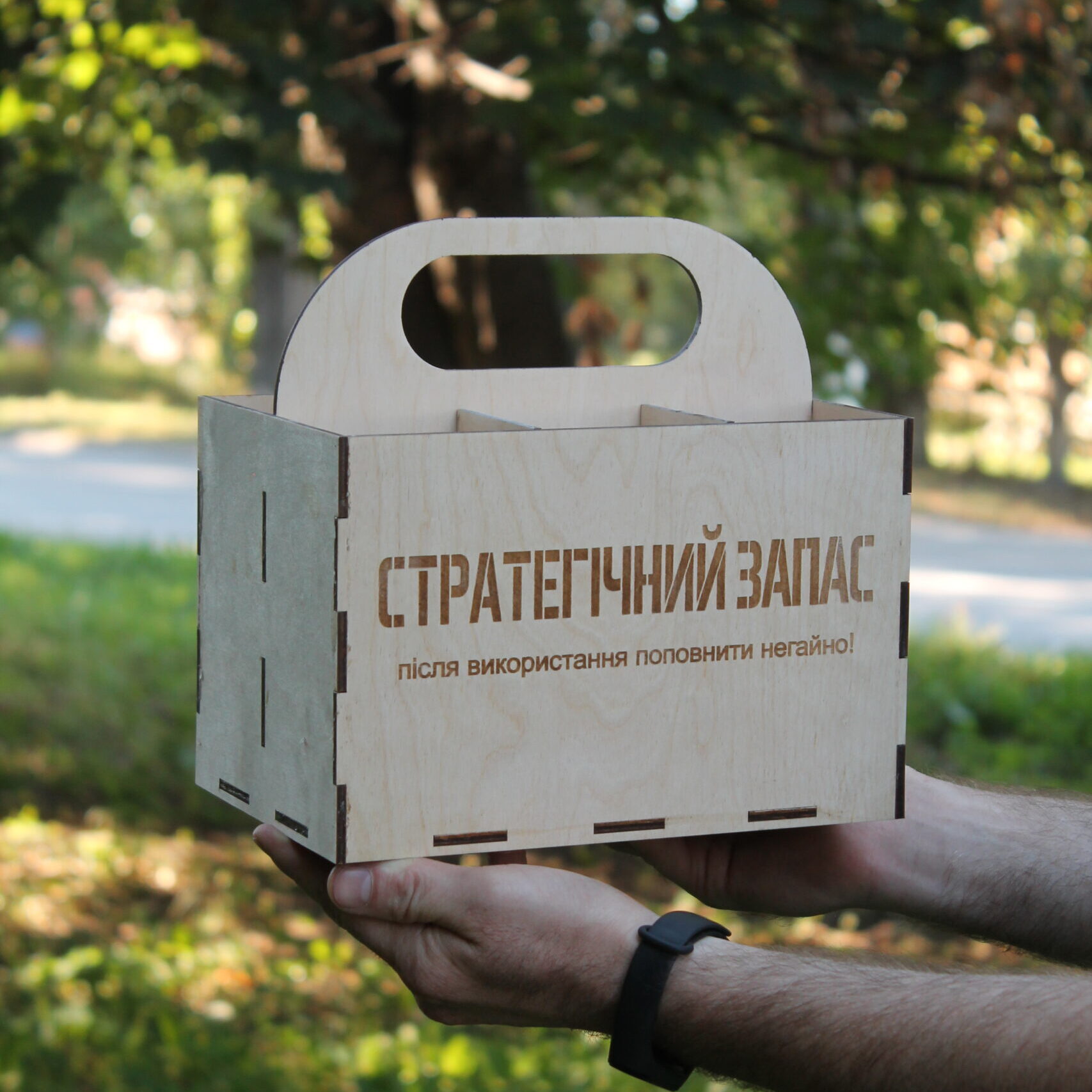 Ящик для пива 01 (нефарбований)
