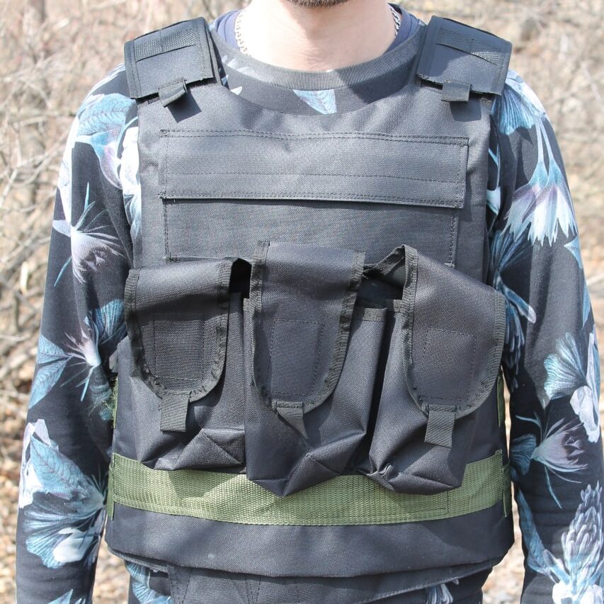 Плитоноска, Бронежилет (плит немає)